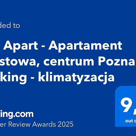 Ric Apart - Apartament Mostowa, Centrum Poznan - Parking - Klimatyzacja Dış mekan fotoğraf